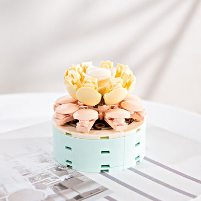 Succulent Blocks Assembled Plants Simulation